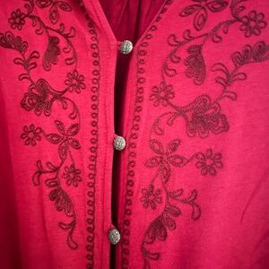 J Jill unworn Embroidered top/tunic